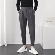 Micheal - Modische, bequeme, locker sitzende Herren-Hose – Grau