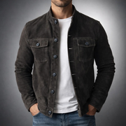 Finn | Modernes Overshirt Herren Chic – Schwarz