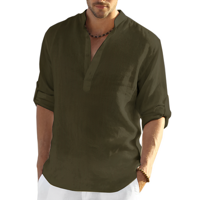 Andrew - Herren-Leinenhemd