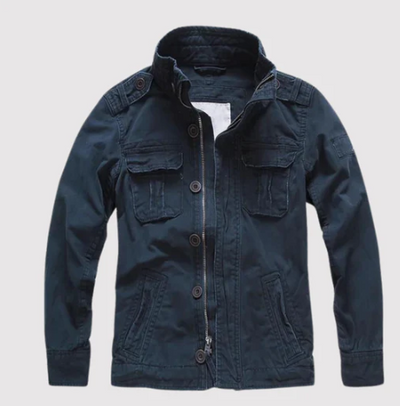 Basil - Retro-Jeansjacke mit mehreren Taschen