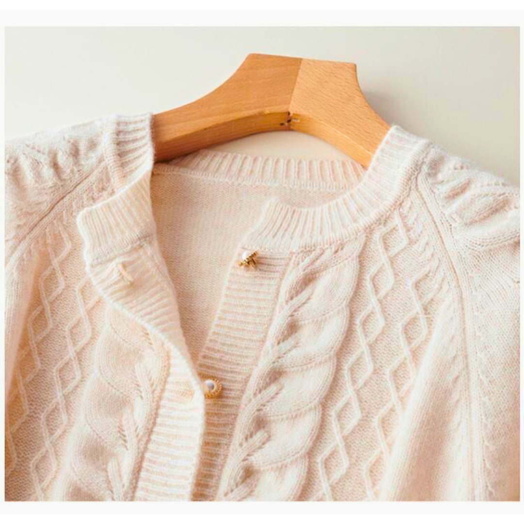 DIANA MARCELLA STRICKJACKE AUS WOLLE