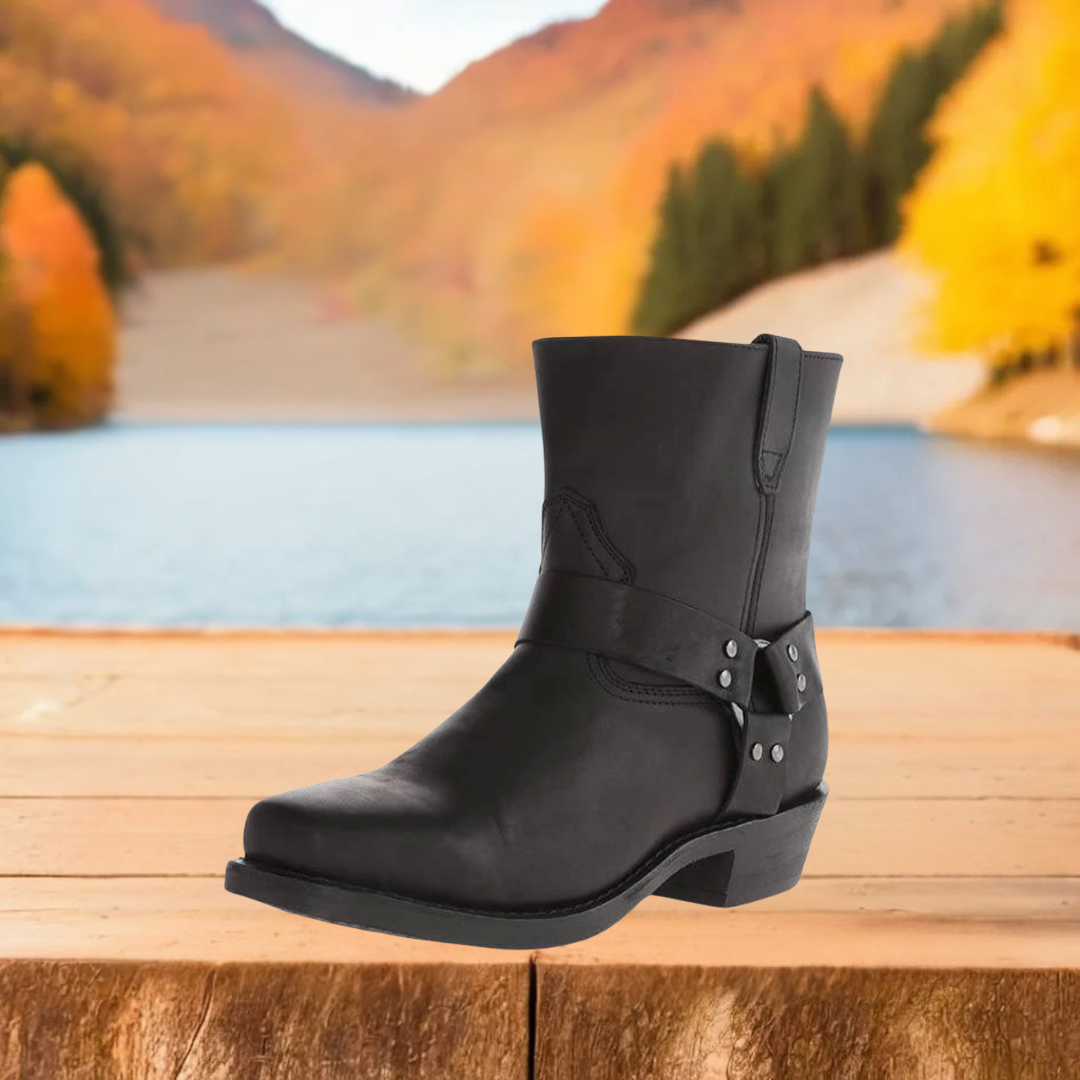 Jannes robuste Bikerstiefelette