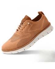 Herren Schnürer Plattform Turnschuhe – Caramel
