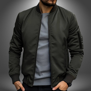 Christof | Elegante Leichtgewichtjacke für Herren – Olivgrün
