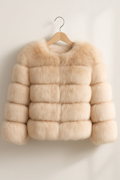 Kirsten Kunstfelljacke Flauschig Kurz