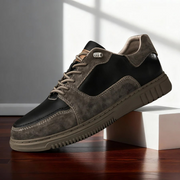 Lukas | Zeitlose Wildleder Sneakers Herren – Schwarz