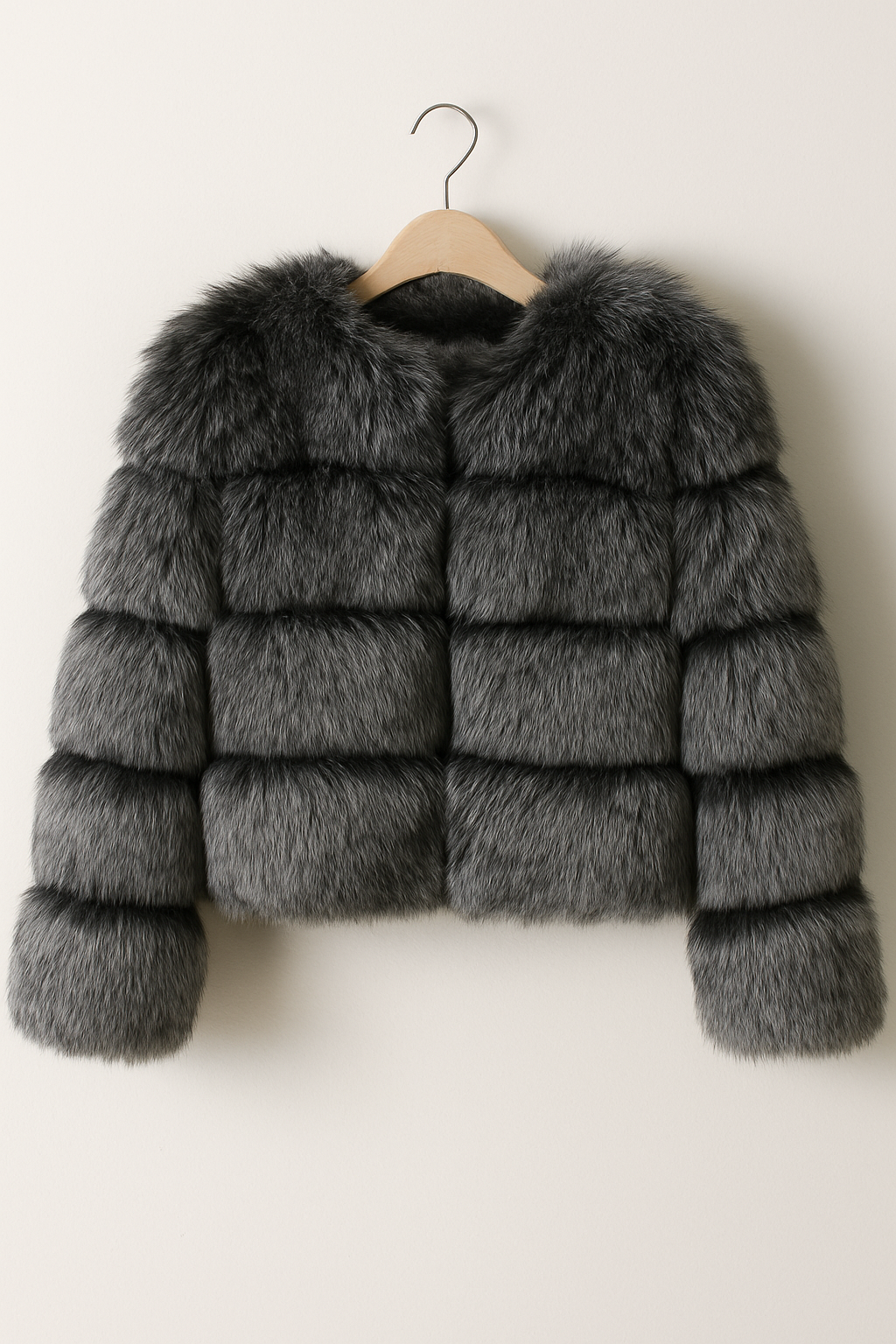 Kirsten Kunstfelljacke Flauschig Kurz
