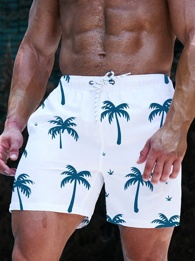 Stylische Herren Badeshorts mit Palmenprint | 1 kaufen, 1 gratis - PalmRush