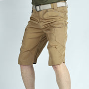 Outdoor Mehrfachtaschen IX7 Wasserdichte Herren-Cargo-Hose – Braun