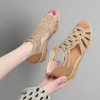 Senta | Handgefertigte römische Sandalen aus Premium-Leder