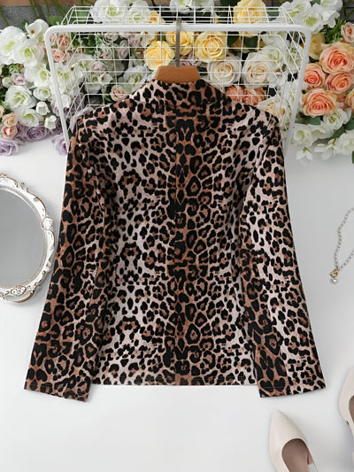 Angelique | Mutiger Leopard-Print Blazer für die moderne Frau