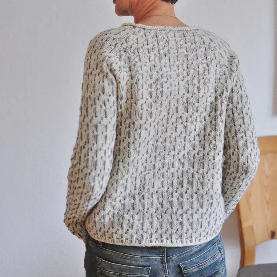 Strickpullover mit Muster | Lockerer Schnitt | Lässige Eleganz