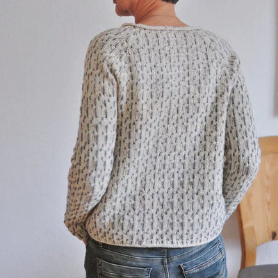 Strickpullover mit Muster | Lockerer Schnitt | Lässige Eleganz