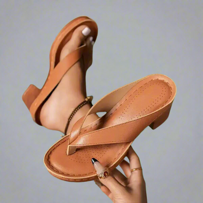 Zarmilda | Orthopädische Sandalen mit dickem Absatz