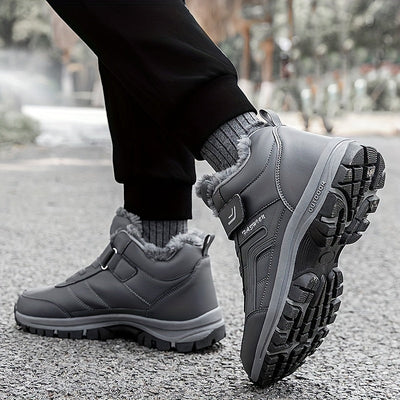 Winterschuhe Herren | Stiefel Mittelhoher Schnitt Mit Schnürung