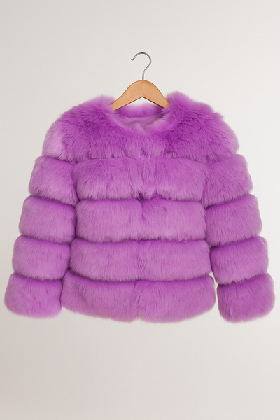 Kirsten Kunstfelljacke Flauschig Kurz