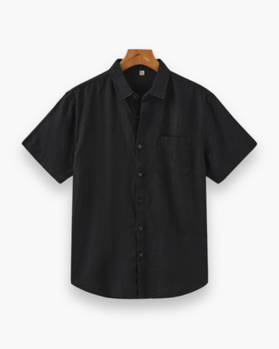 Herren Lässiges Kurzarmhemd | Atmungsaktiv für Sommer