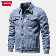 Klassische Jeansjacke – Himmelblau