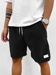 Robbie – Herrenshorts – Bequem und lässig – Schwarz