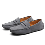 Kervin - Herren Mokassins für einen lockeren Look – Grau