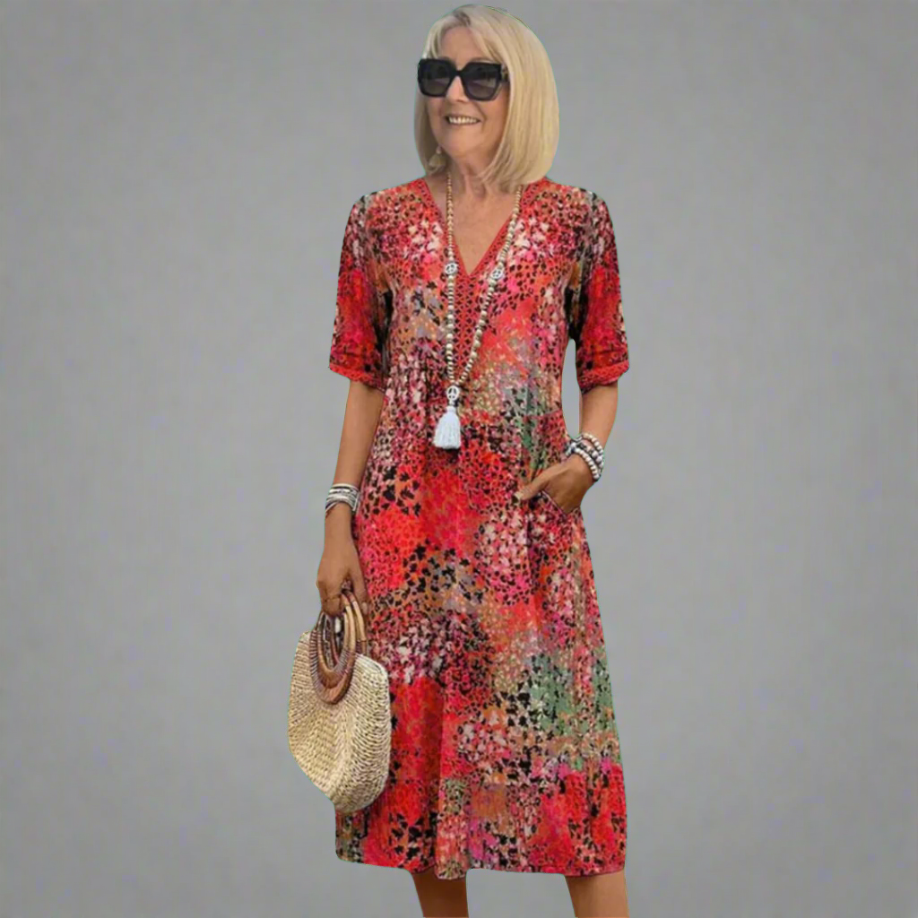 Wilna | Luftiges Frühlingskleid aus Premiumstoff