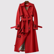 Adrastea - Leichter Trenchcoat – Rot