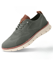 Herren Schnürer Plattform Turnschuhe – Olivgrün