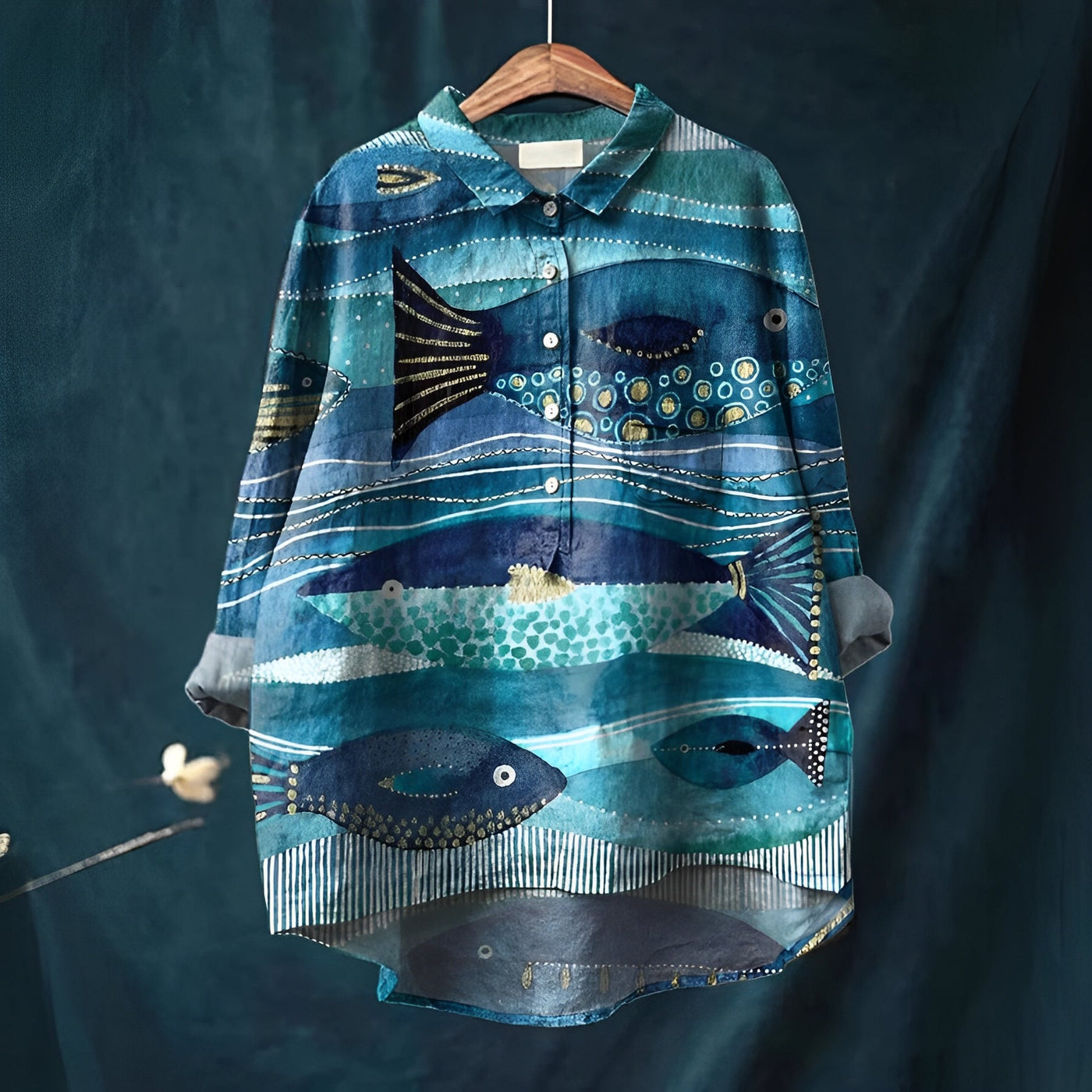 Jadyn - Damen Bluse mit Blumendruck