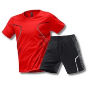 Sommerfeld | Performance-Sportset für Herren (1 Kaufen, 1 GRATIS dazu) – Rot