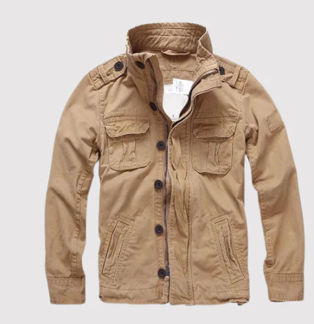 Basil - Retro-Jeansjacke mit mehreren Taschen