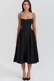 NOVA | Korsettkleid – Schwarz