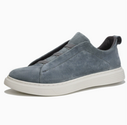 Ashwell - gepolsterte Slip-on-Sneaker – Blau