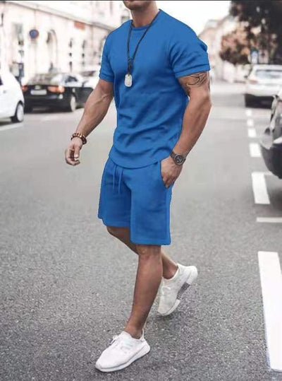 Jarek Kurzarm T-Shirt und Shorts Set