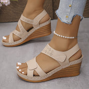 Sarielle - Orthopädische Komfort-Sandalen – Aprikose