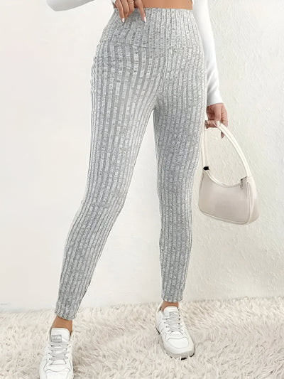 Dafina | Elegante Fleecegefütterte High-Waist Leggings