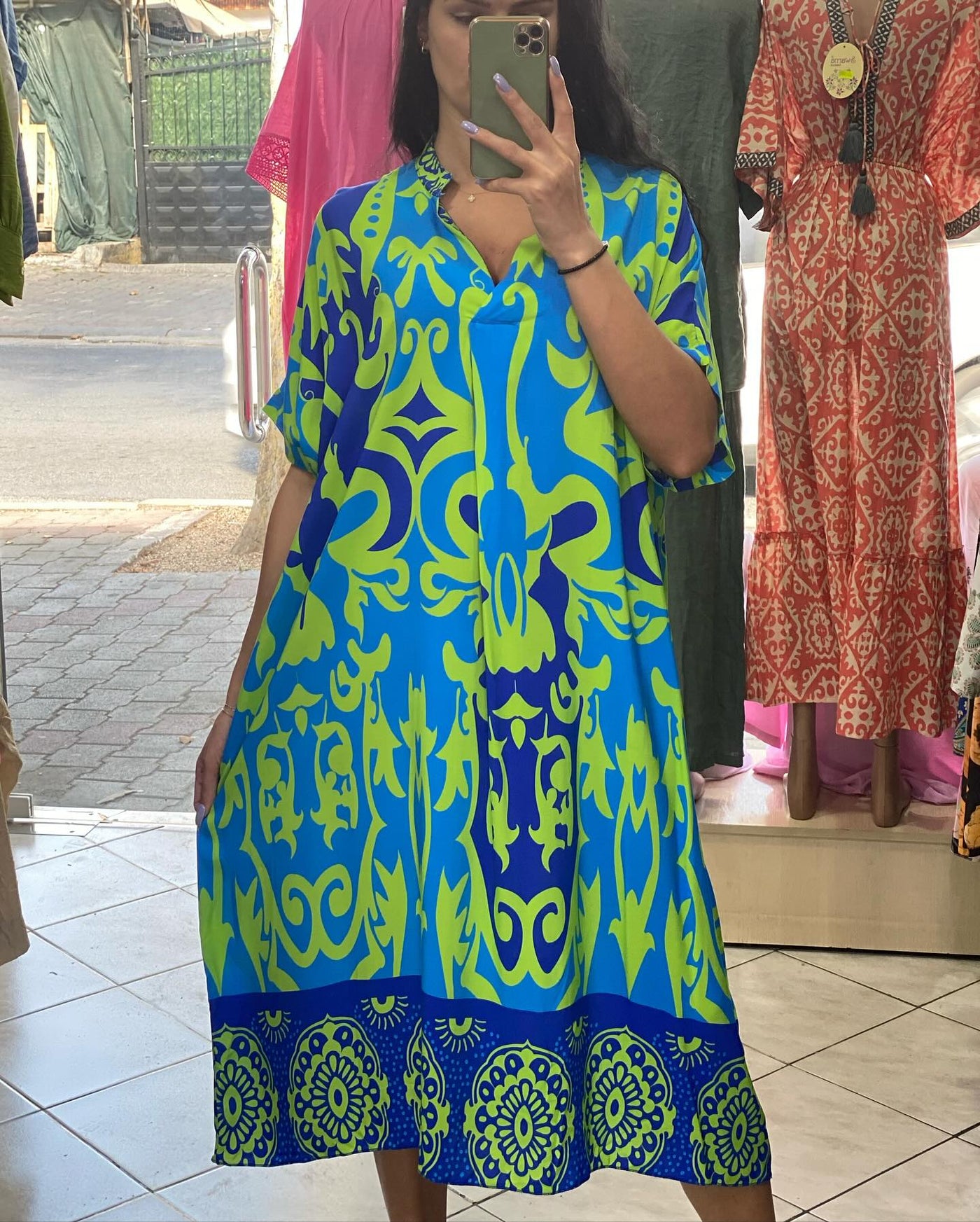 ELENA | ELEGANTES BLUMENKLEID