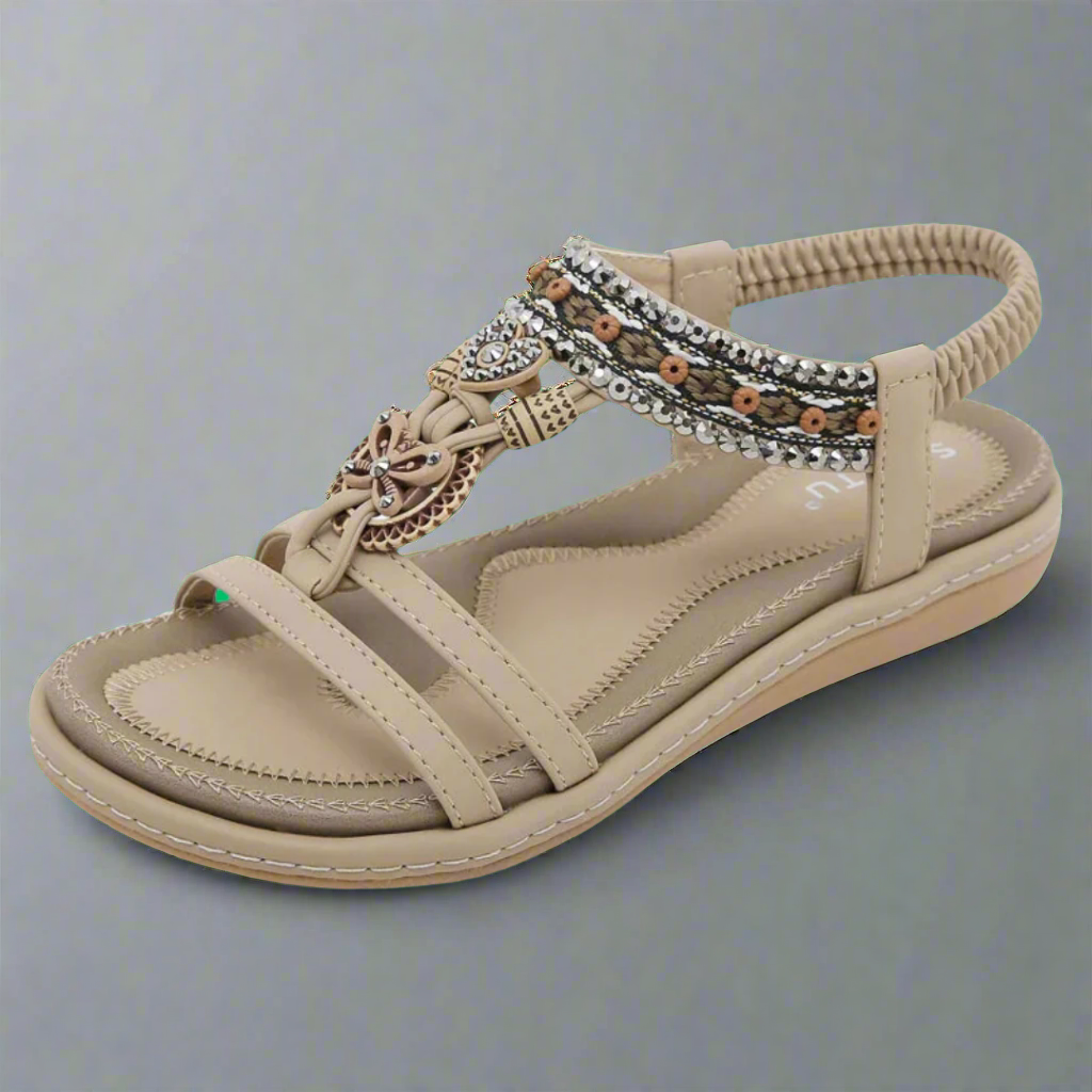 Felicitas | Handgefertigte Boho-Sandalen aus Premium-Material