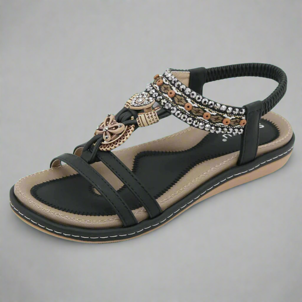Felicitas | Handgefertigte Boho-Sandalen aus Premium-Material