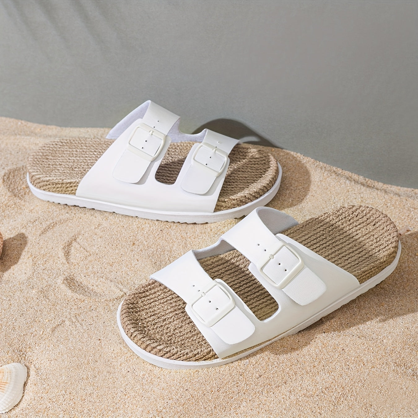 Stylische Herren Sommer-Slipper mit verstellbaren Riemen - GripStep