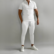 Junton - Stilvolles Sommer-Set für Herren – Weiß