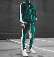Antonio - Lockeres Sport-Set für Herren – Grün