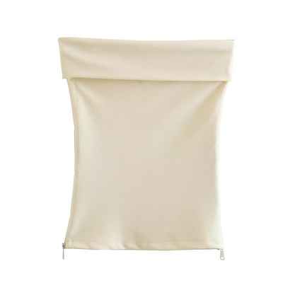 Celandine - Modisches figurbetontes Schlauch-Top mit Reißverschluss