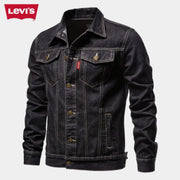 Klassische Jeansjacke – Schwarz