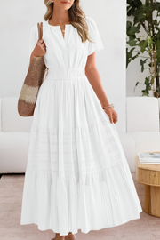 Isyara | Luftiges Boho-Charm Kleid – Weiß