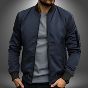 Christof | Elegante Leichtgewichtjacke für Herren – Blau