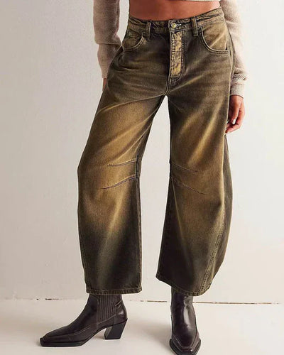 Adeline - Mitteltaillierte Röhrenjeans für Frauen