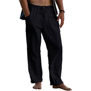 Stephen - Herren-Hose - für ein sonniges Outfit – Schwarz