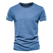 Herren Kurzarm T-Shirt 1+1 Frei – Denimblau
