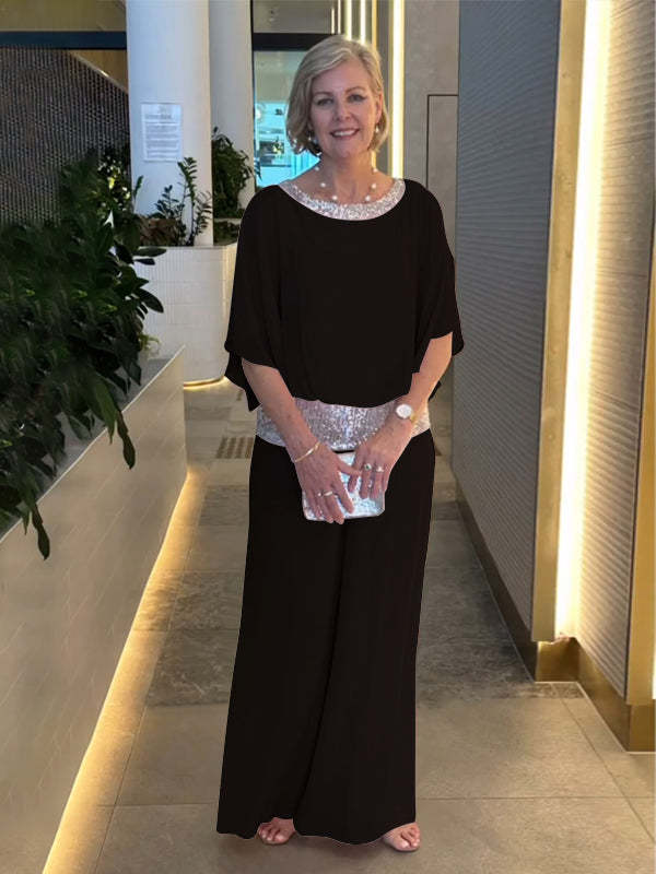 Eleganter Jumpsuit | Fließend & Figurschmeichelnd | Glamouröser Chic