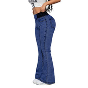 PHILINE / JEANS MIT HOHER TAILLE – Dunkelblau